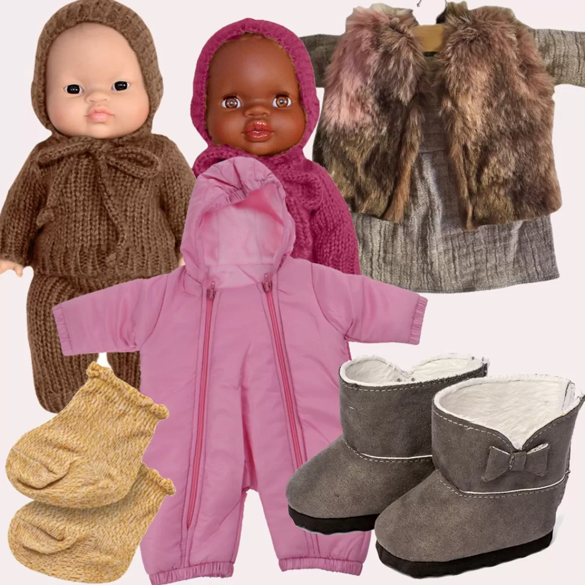 Online By Astrup Byastrup Winter Boots / Boots For Dolls, Also The Gordi Dolls