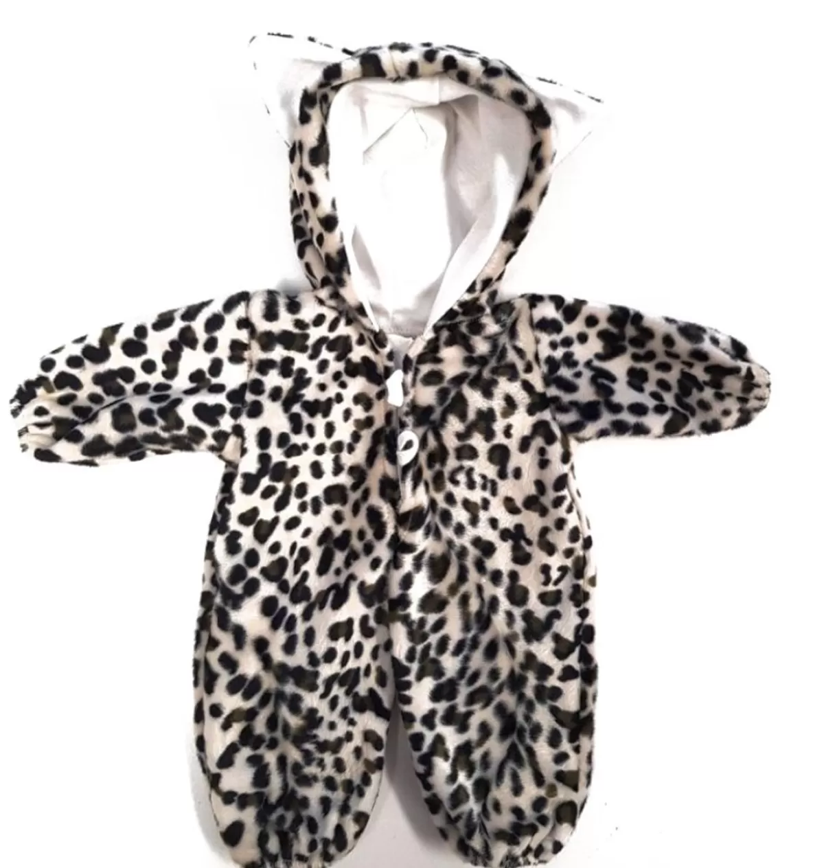 Outlet Emil Schwenk poppenkleding Dolls Onesie Leopard Size 36-40Cm