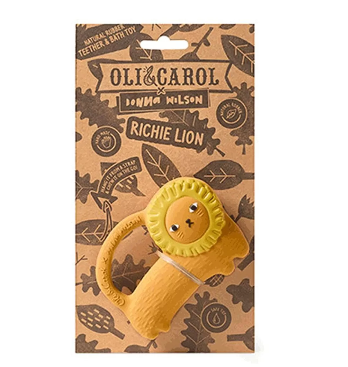 Fashion Donna Wilson / Oli&Carol Teething Toy And Bath Toy Richie Lion