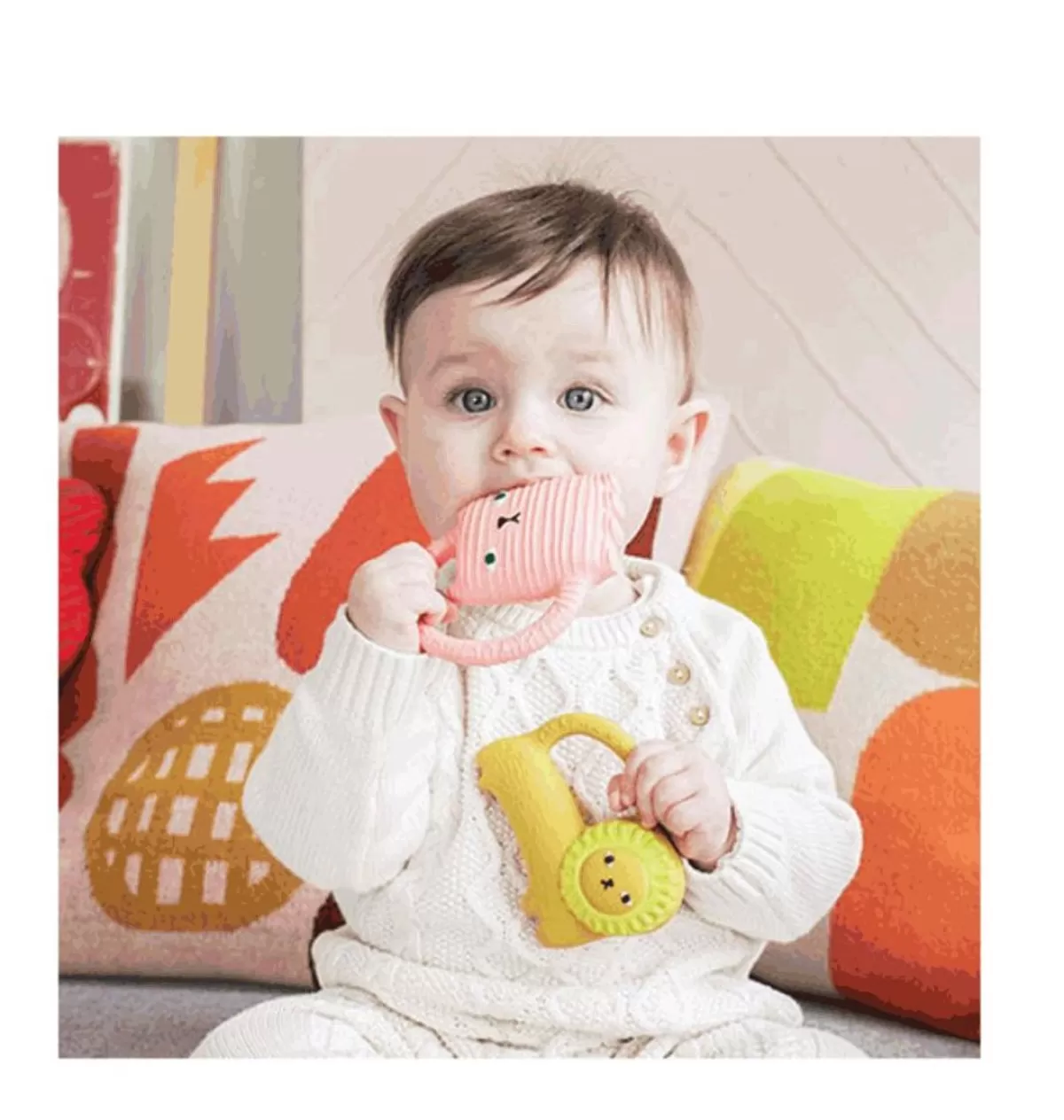 Fashion Donna Wilson / Oli&Carol Teething Toy And Bath Toy Richie Lion