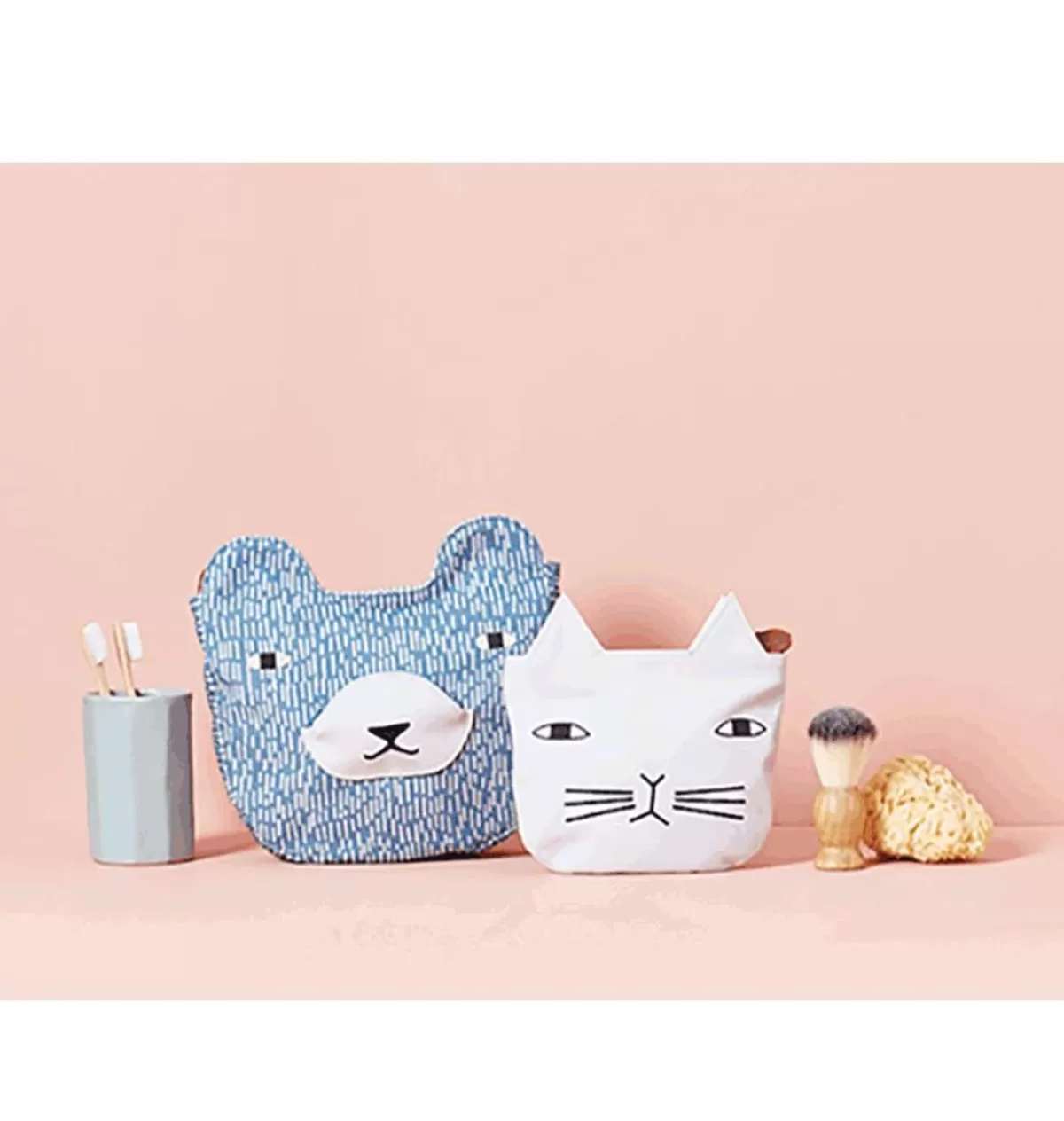 Hot Donna Wilson Cat Pouch / Make-Up Bag