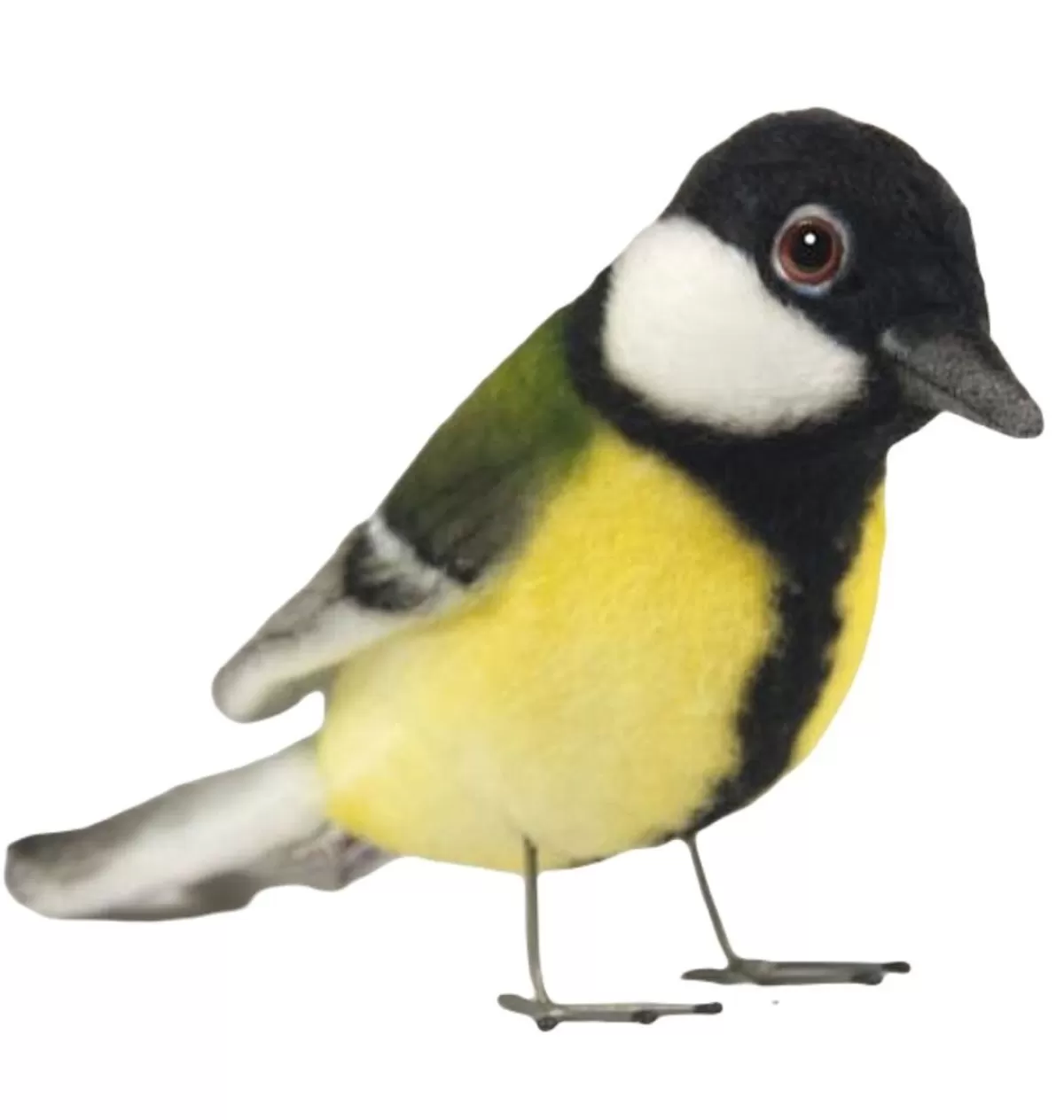 Store Hansa knuffels Hansa Creation Great Tit 13 × 5 × 8 Cm