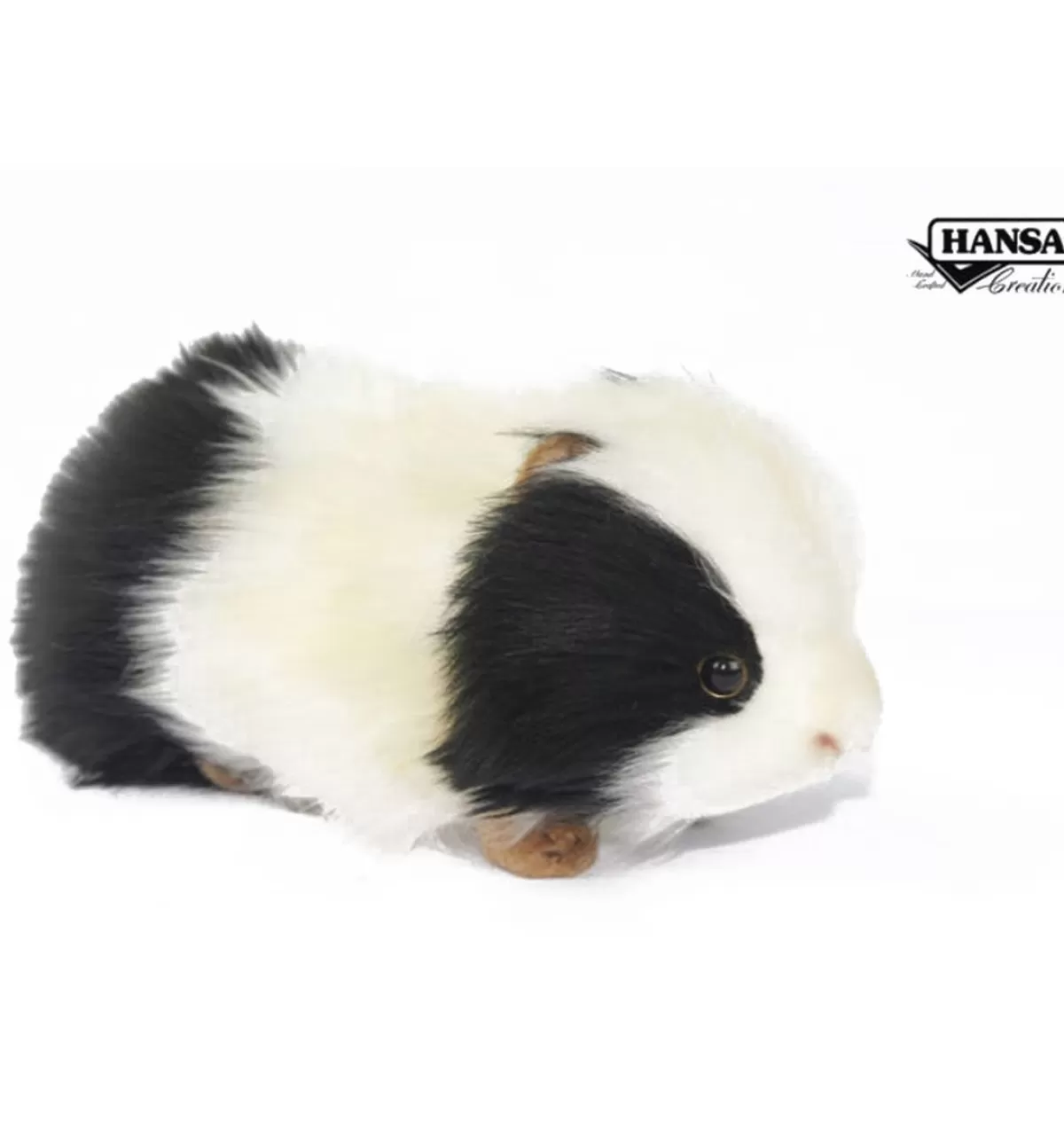 Hot Hansa knuffels Hansa Guinea Pig Black / White 19X9X10 Cm