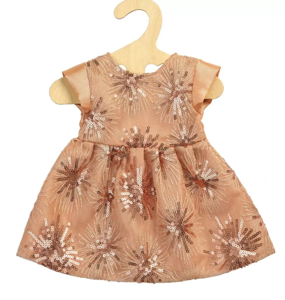 Clearance Heless Doll Dress Rose / Gold For Dolls From 28 To 35 Cm