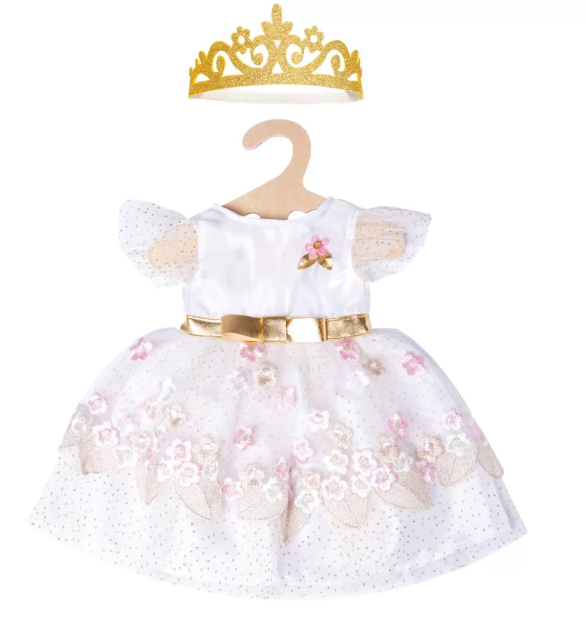 Shop Heless Princess Dress With Crown For Dolls / Gordi Dolls