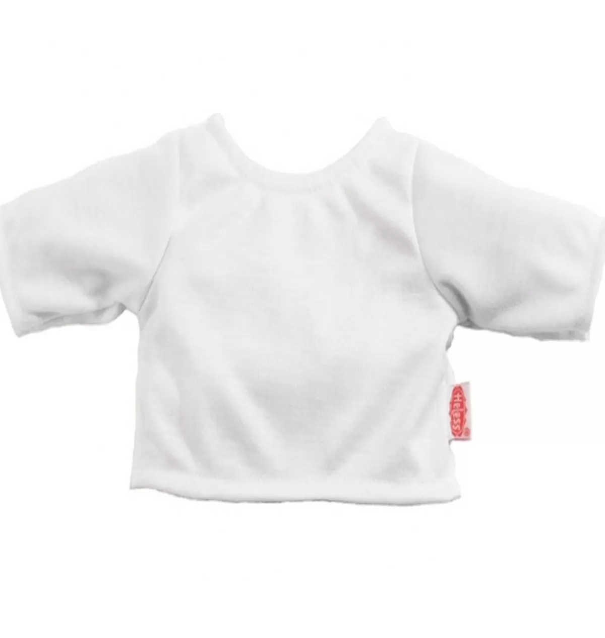 New Heless White Bascs T-Shirt For Gordi Dolls