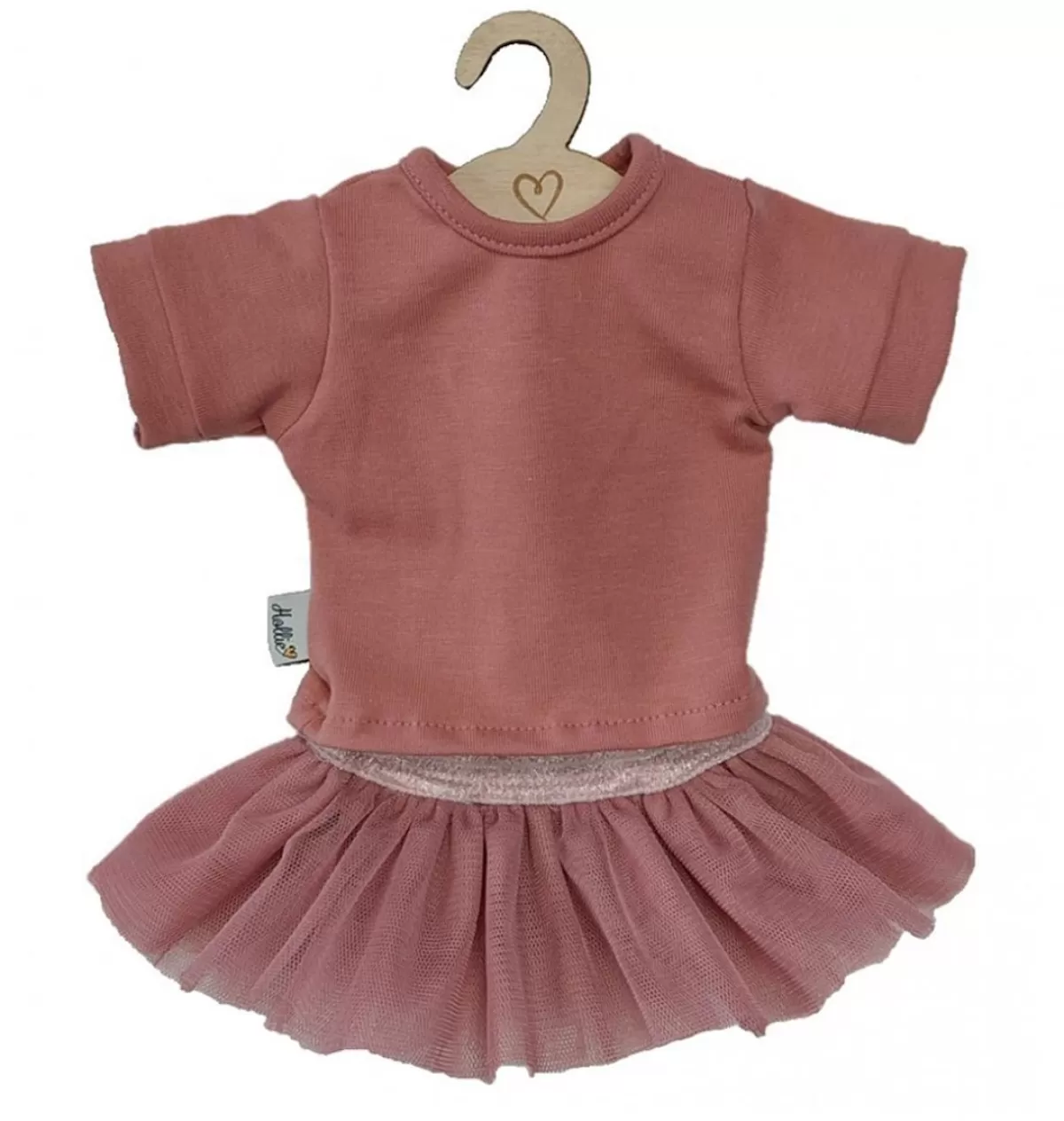 Cheap Hollie T-Shirt And Tulle Tutu / Skirt For The Gordi Dolls In The Color Old Rose