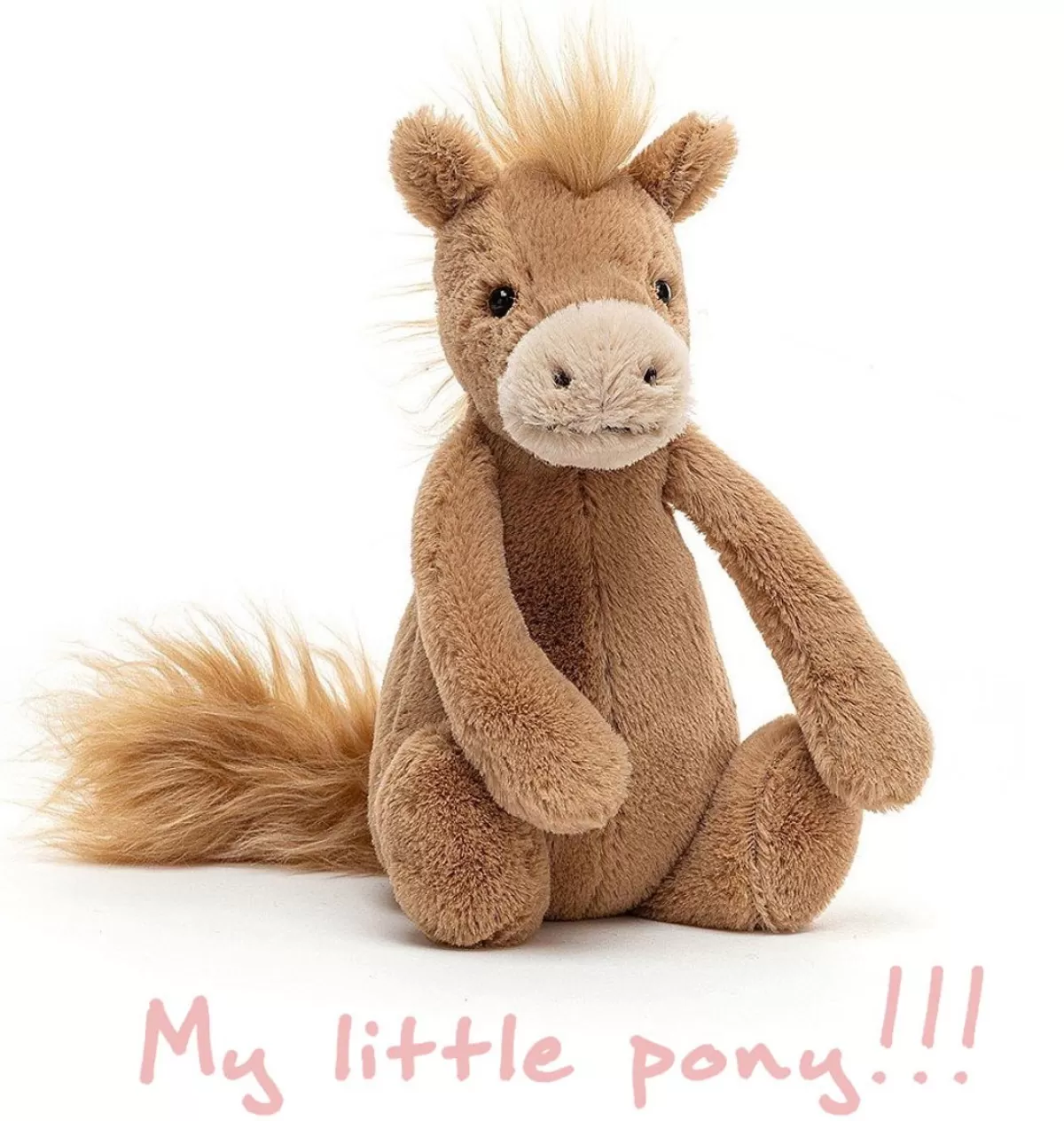 Fashion Jellycat knuffels Jellycat Bashful Pony Small 18 Cm