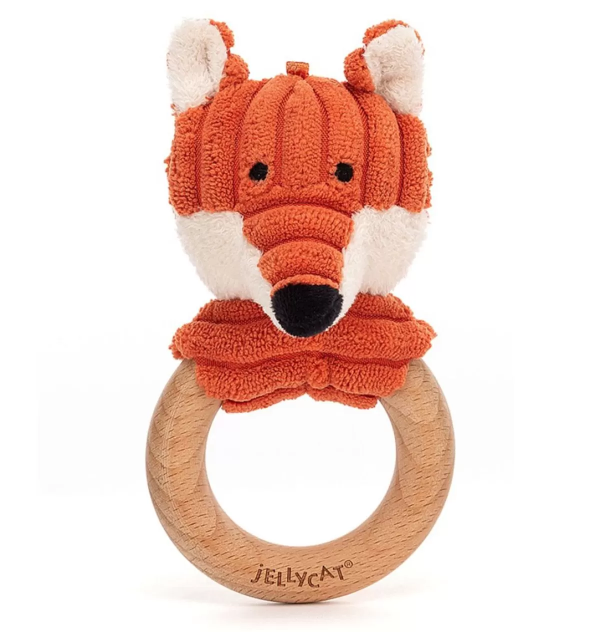 Discount Jellycat knuffels Jellycat Cordy Roy Baby Fox Teething Ring And Rattle