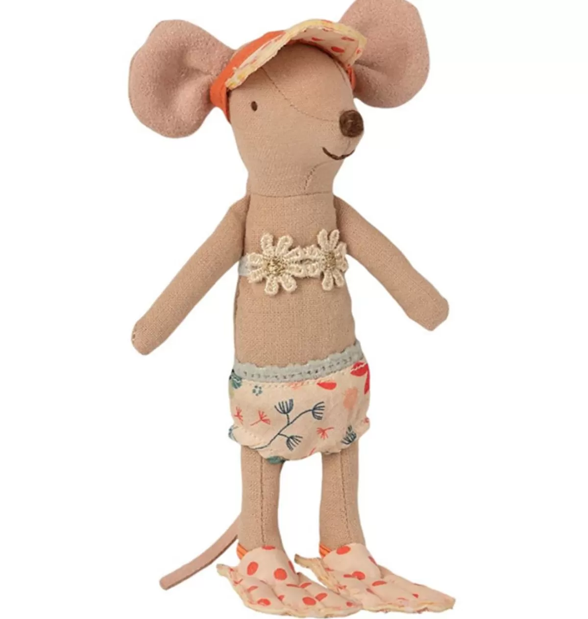 Cheap Maileg Beach Mouse Big Sister With Beach Booth