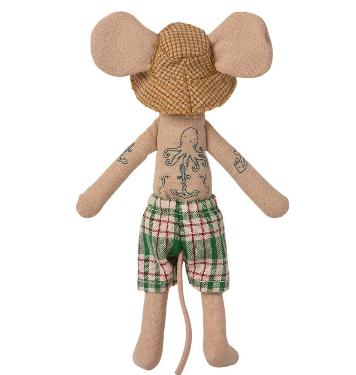 Best Sale Maileg Beach Mouse Dad In Cabin De Plage