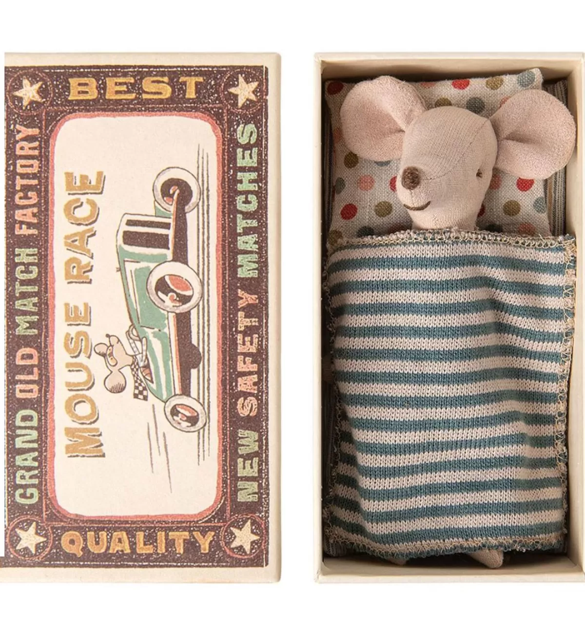 Shop Maileg Big Brother Mouse In Matchbox