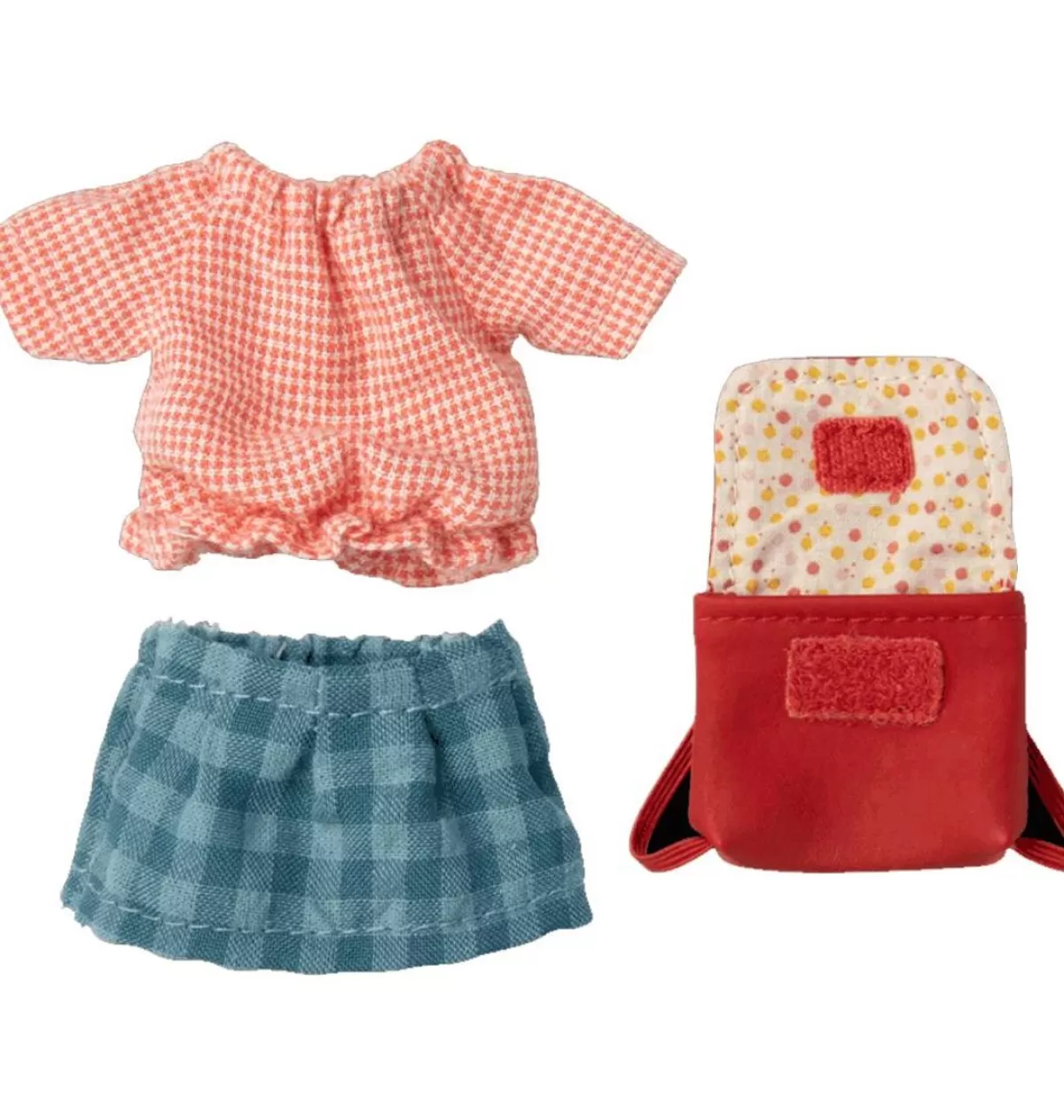 Hot Maileg Clothing Set Big Sister Mouse With Bag