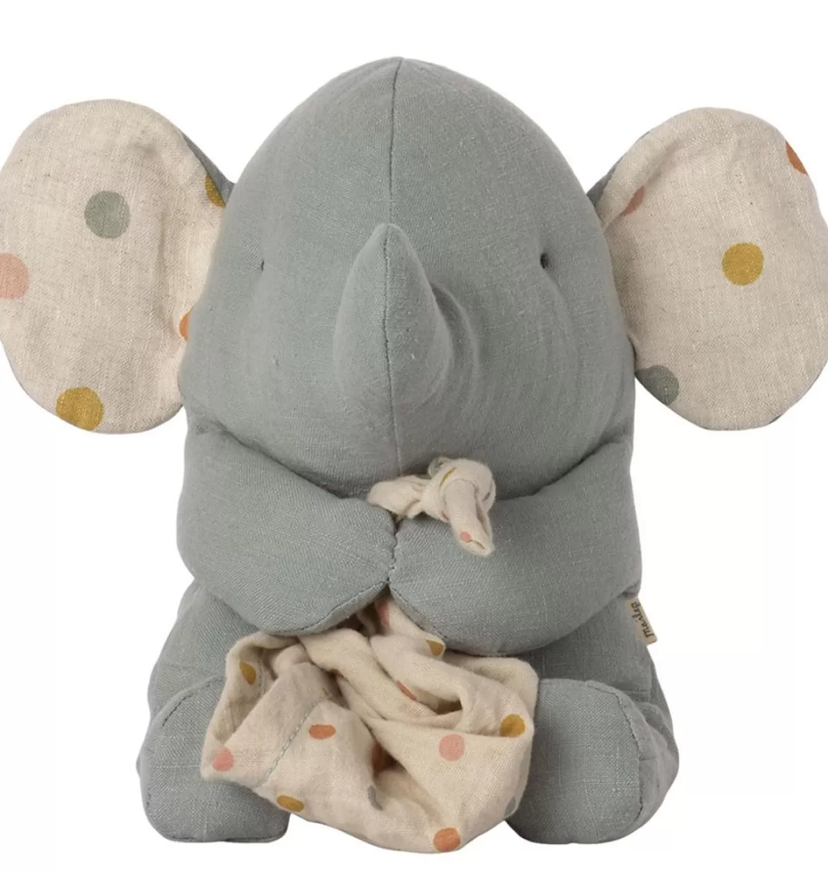 Flash Sale Maileg Lullaby Friends Elephant Music Box Stuffed Animal And Cuddle Cloth