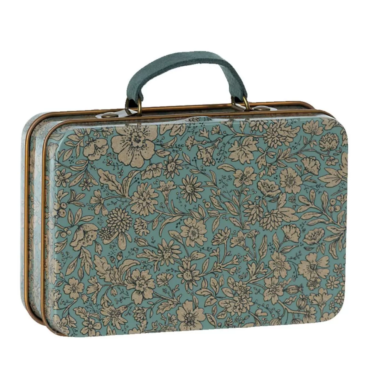 Fashion Maileg Metal Suitcase Blossom Blue