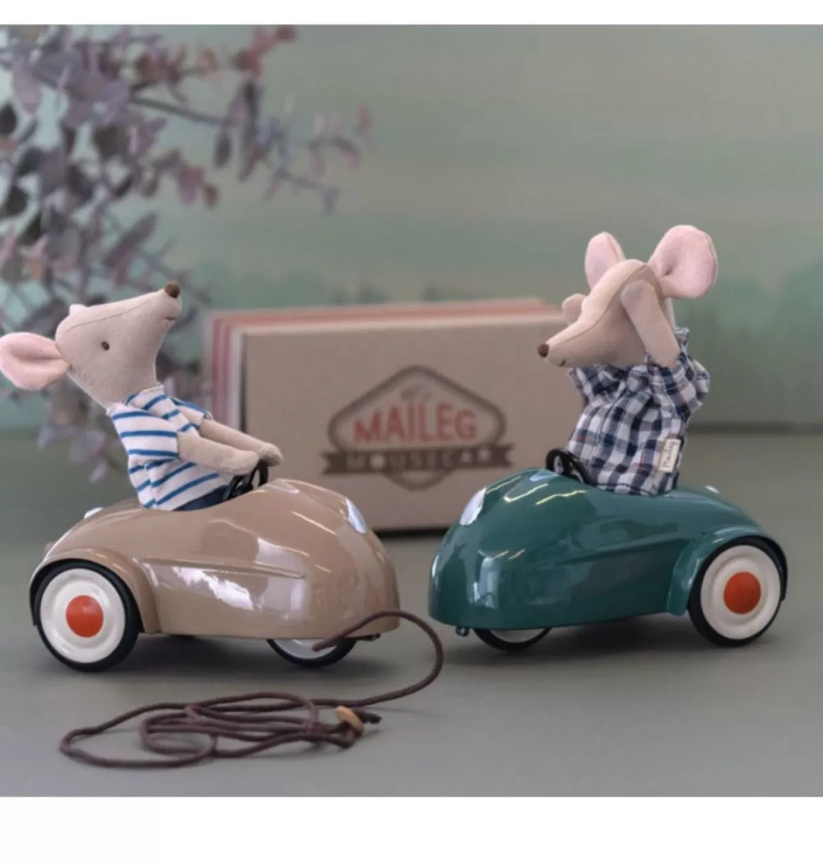 Outlet Maileg Mouse Car Brown