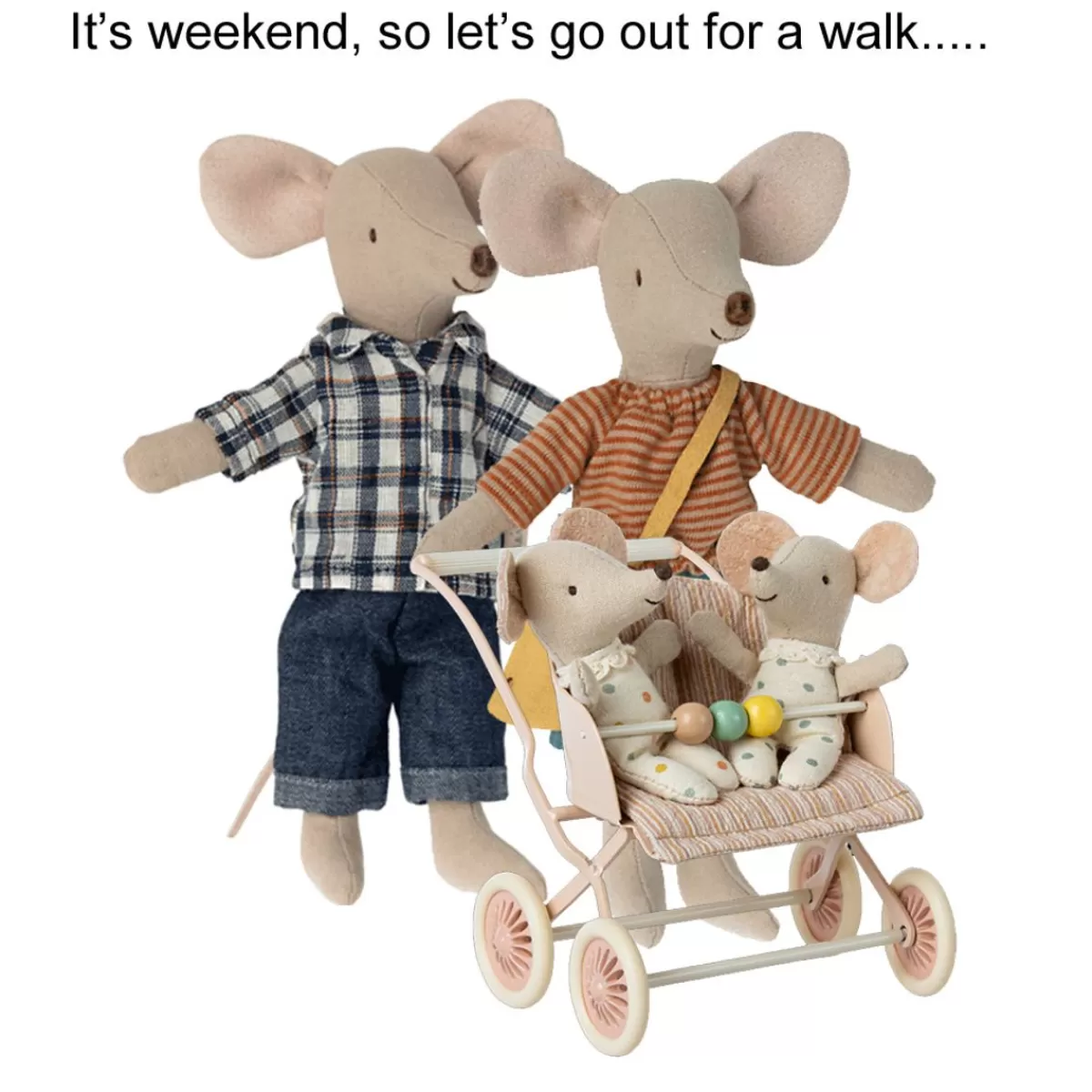 Cheap Maileg Stroller For The Mice