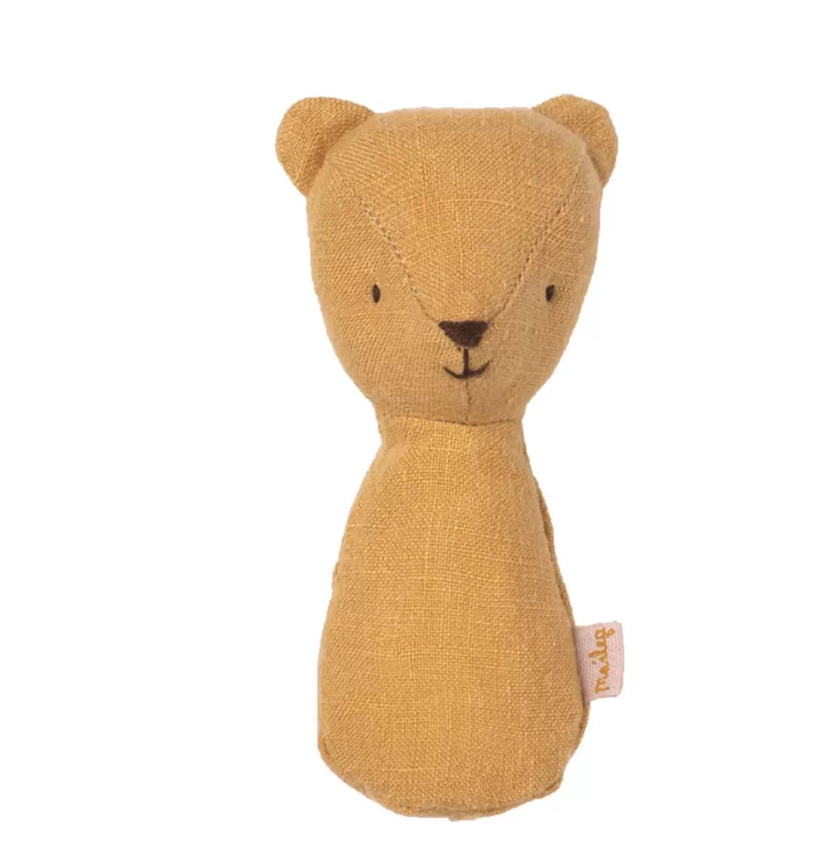 Hot Maileg Teddy Bear Rattle / Dusty Yellow