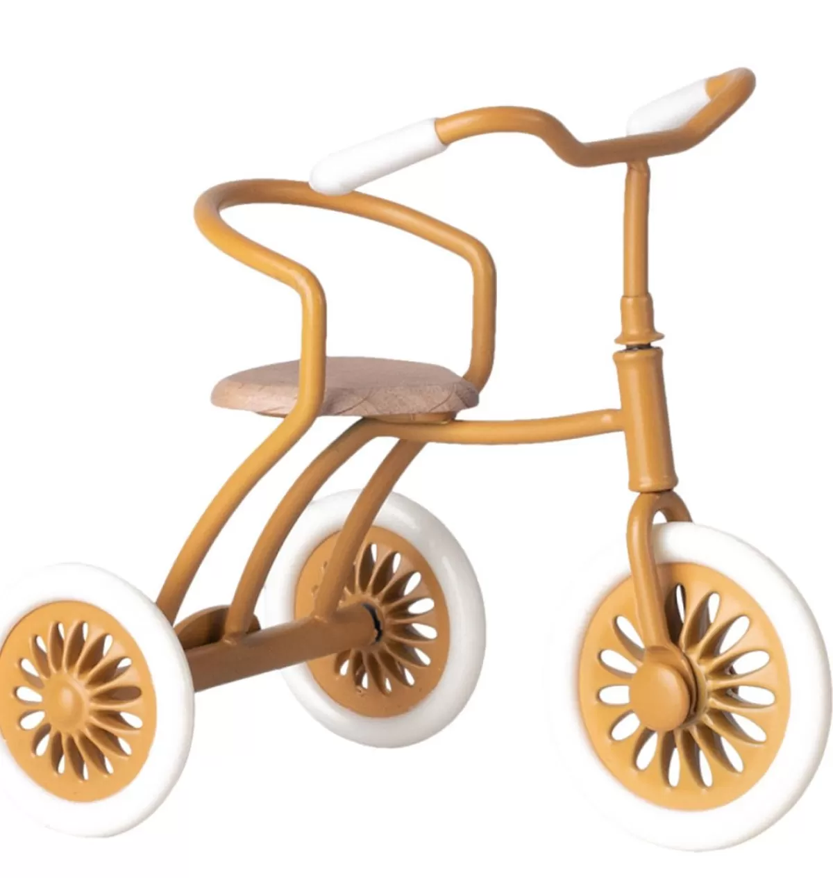 Sale Maileg Tricycle Bike With Shelter For The Mice / Color Ocher Yellow