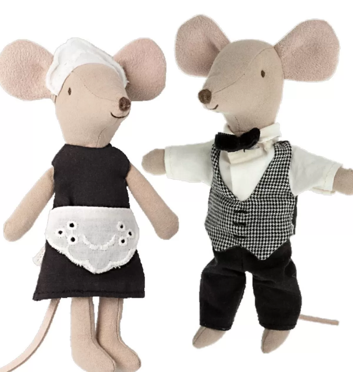 Outlet Maileg Waiter Mouse And Maid Mouse