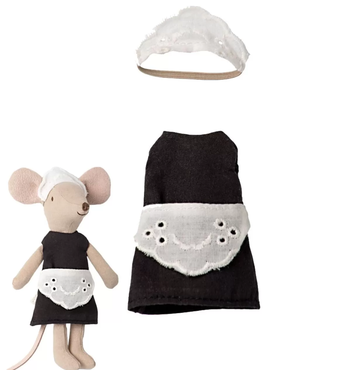 New Maileg Waitress / Maid Clothing Set For Big Sister Mouse