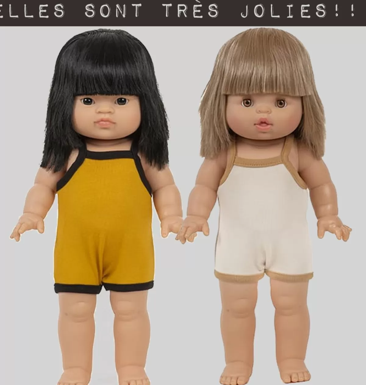 Fashion Minikane / Paola Reina Doll Jade-Lou 37 Cm (Can Stand Upright)