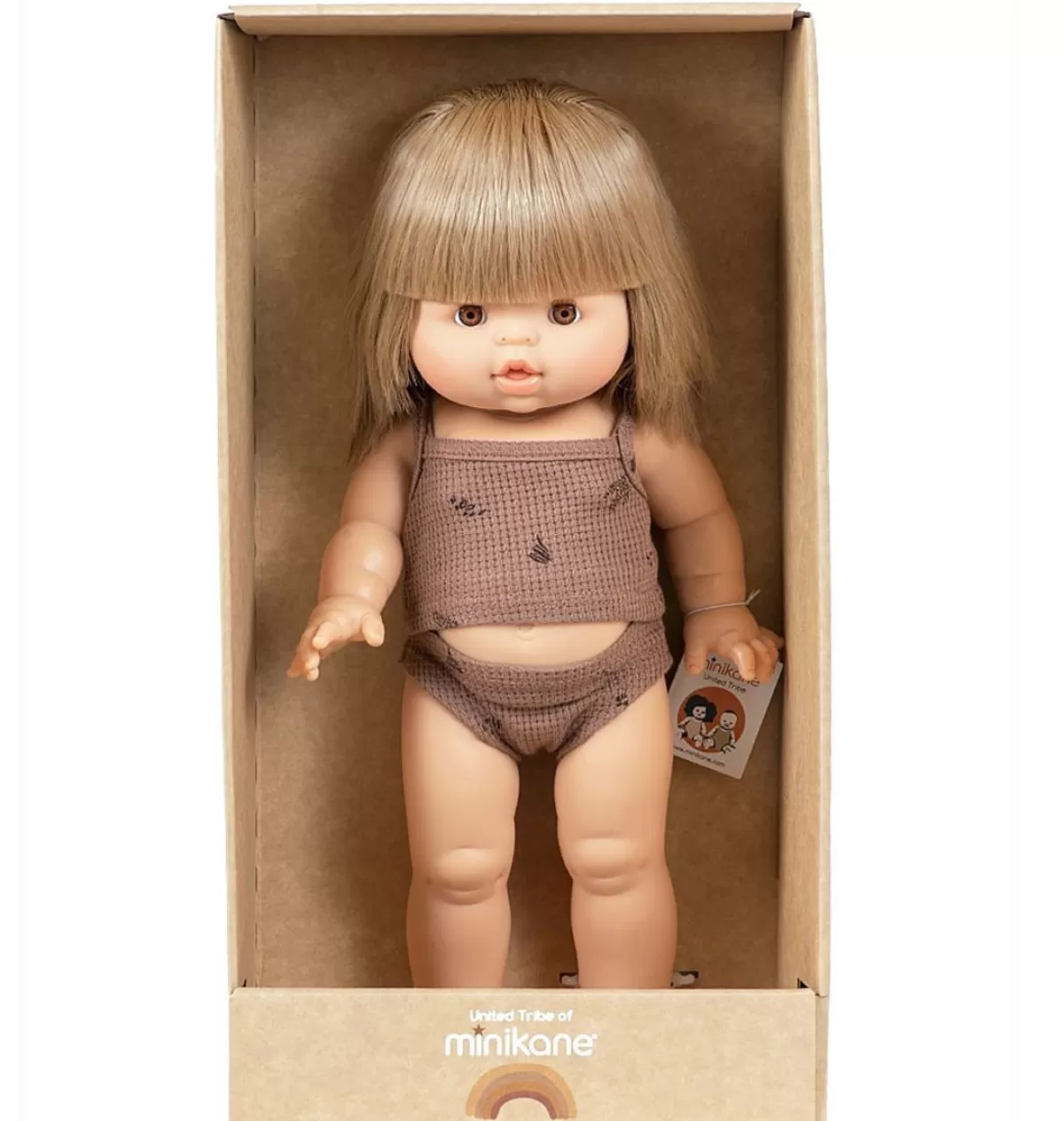 Fashion Minikane / Paola Reina Doll Zoelie 37 Cm (Can Stand Upright)