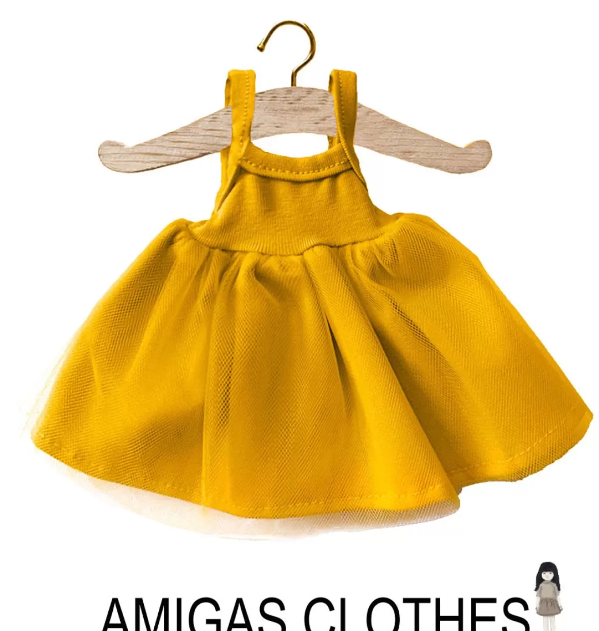 Sale Minikane Amigas Doll Dress Tutu Rosella Ambre