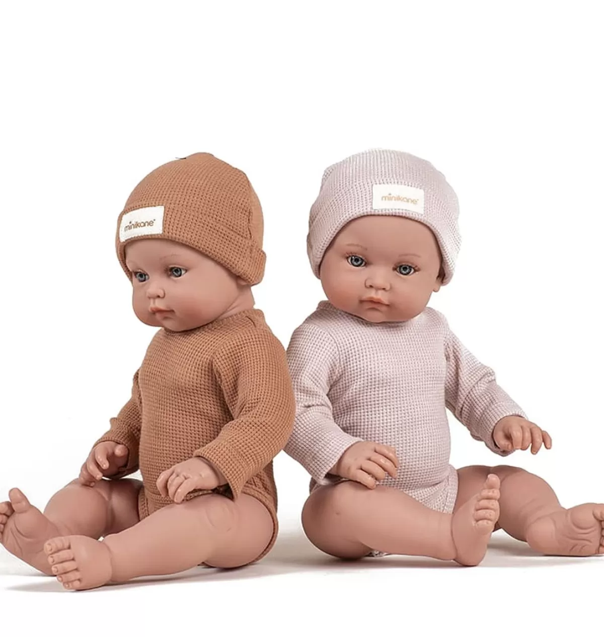 Best Minikane Bambinis – Ensemble Body Manches Longues Andrea Et Bonnet En Nid D'Abeille Petale