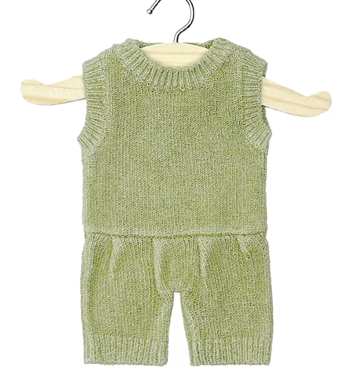 Clearance Minikane Barboteuse Orlando And Tricot Vert Sauge For Gordi Dolls
