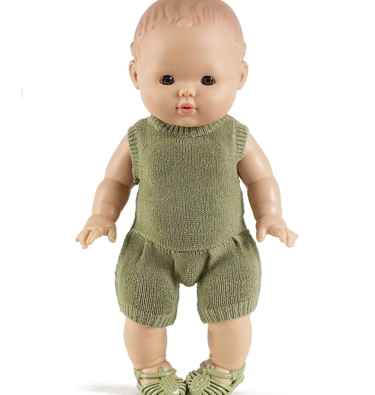 Clearance Minikane Barboteuse Orlando And Tricot Vert Sauge For Gordi Dolls