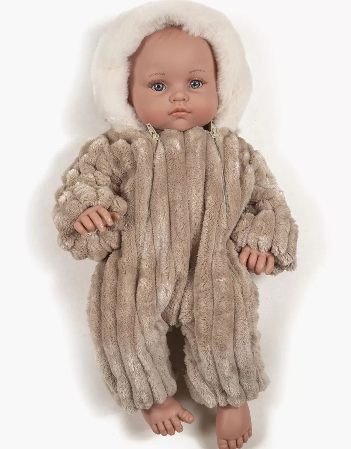Hot Minikane Collection Bambinis / Pilot Suit With Hood / Color Galet