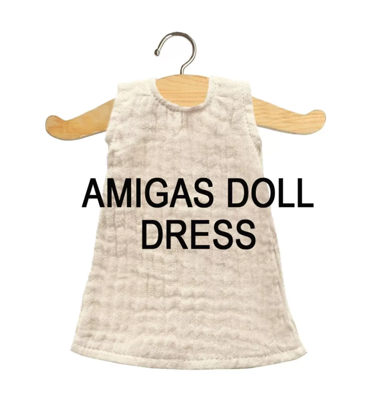 Flash Sale Minikane Dress For Amigas Dolls / Ecru