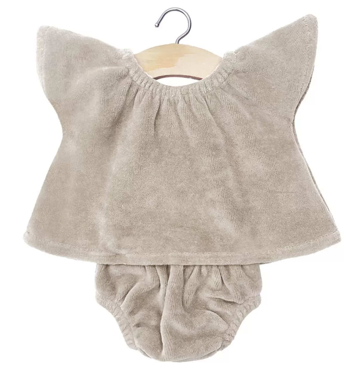 Store Minikane Ensemble Velor Nikky / Gris Perle / For Gordi Dolls