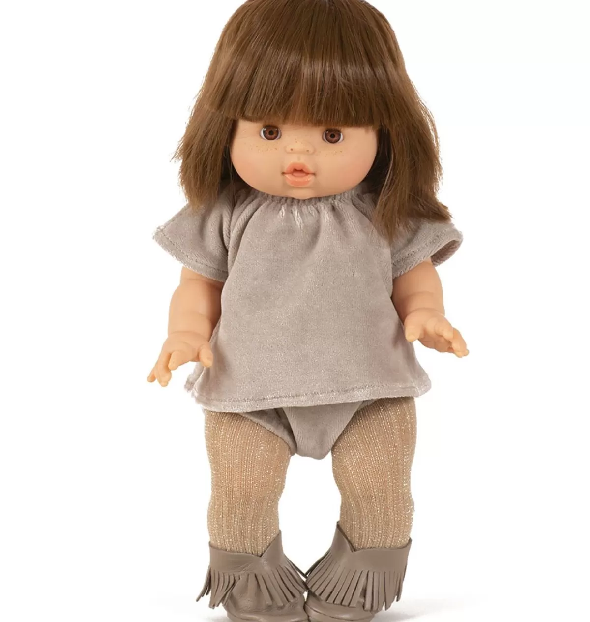 Store Minikane Ensemble Velor Nikky / Gris Perle / For Gordi Dolls