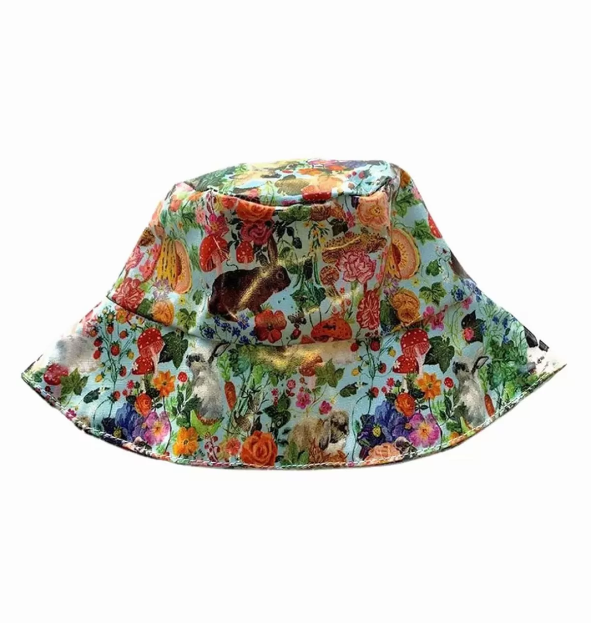 Fashion Minikane Hat With Bunny Print For Gordi Dolls From Paola Reina And