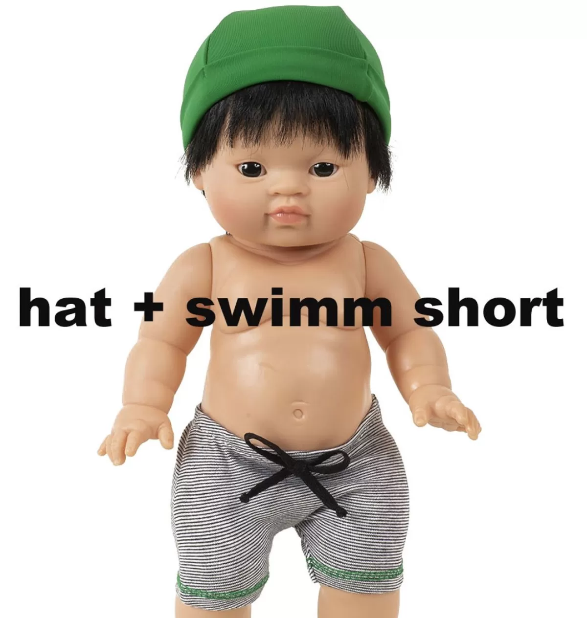 Best Sale Minikane Hat With Swimming Trunks For Gordi Dolls From Paola Reina And
