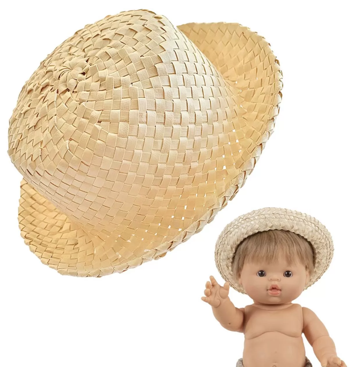 Store Minikane Straw Hat Pablo For Gordi Dolls