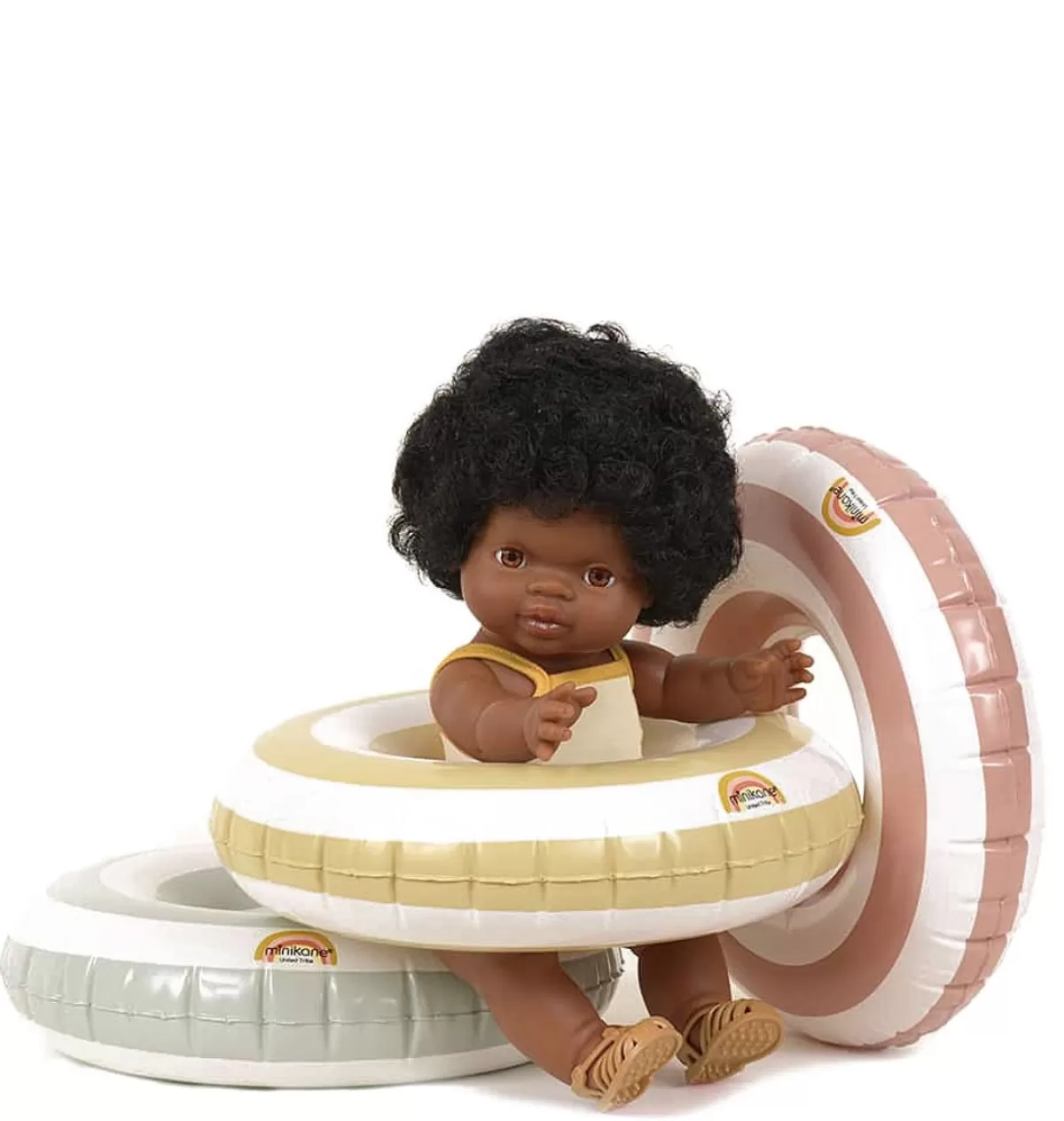 Discount Minikane Swimming Ring For Gordi Dolls / Yellow