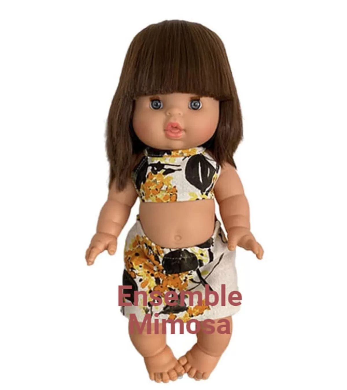 Store Minikane Two-Piece Mimosa Ensemble For Gordi Dolls By Paola Reina