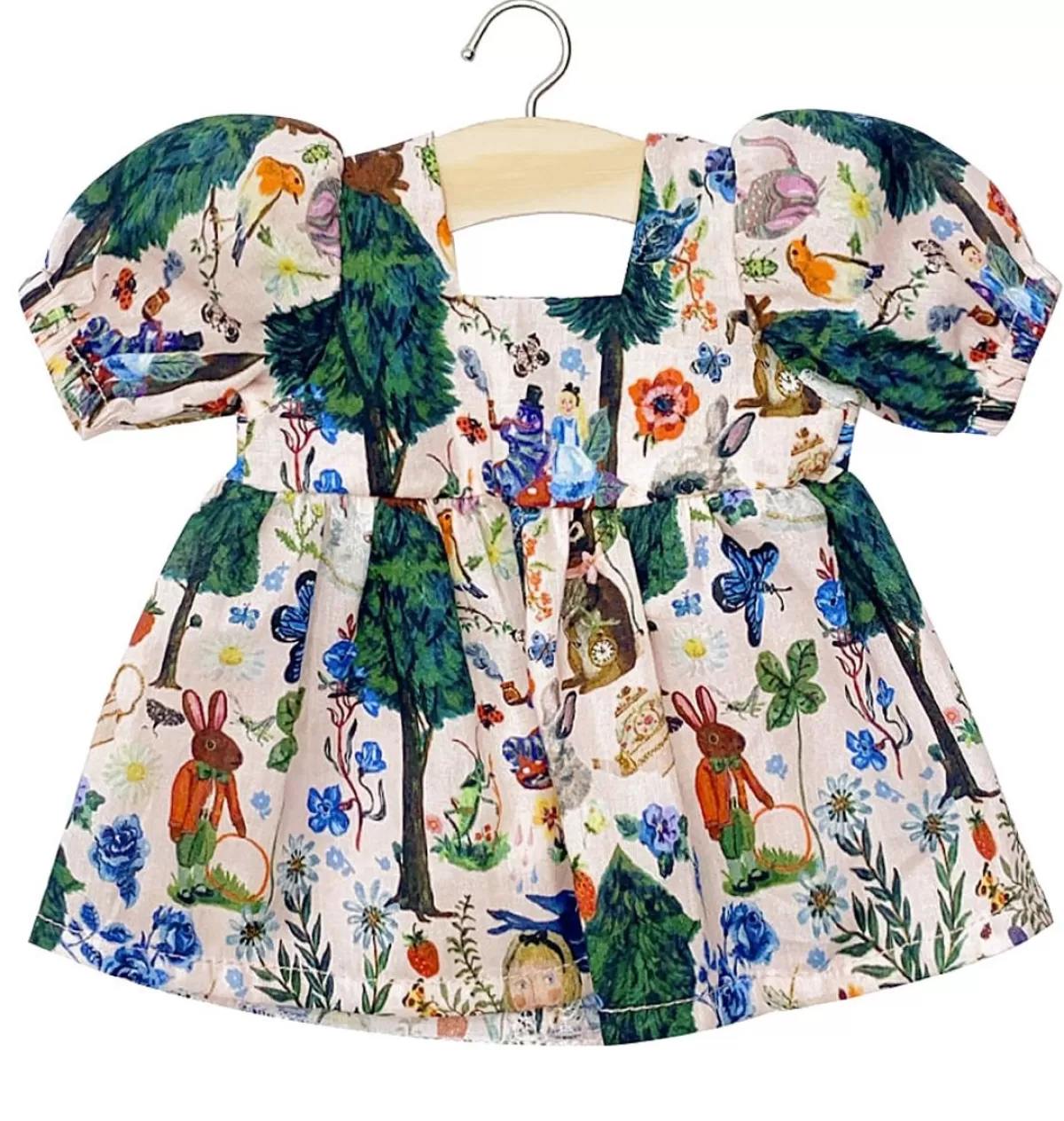 Sale Minikane X Nathalie Lete Yoke Robe Fiona And Coton Alice For Gordi Dolls