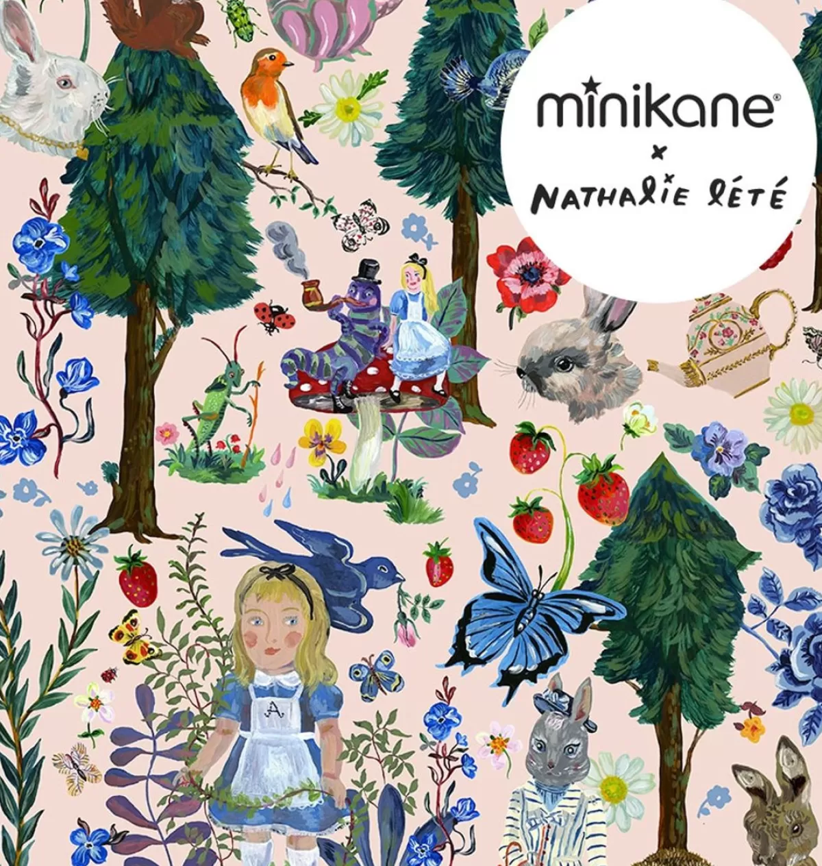 Sale Minikane X Nathalie Lete Yoke Robe Fiona And Coton Alice For Gordi Dolls