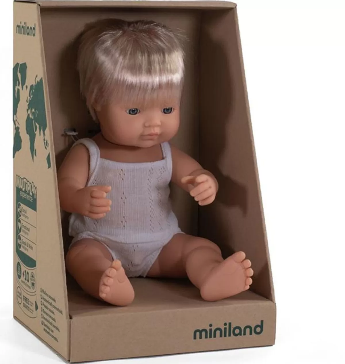 Flash Sale Miniland poppen Minland Doll Boy European 38 Cm