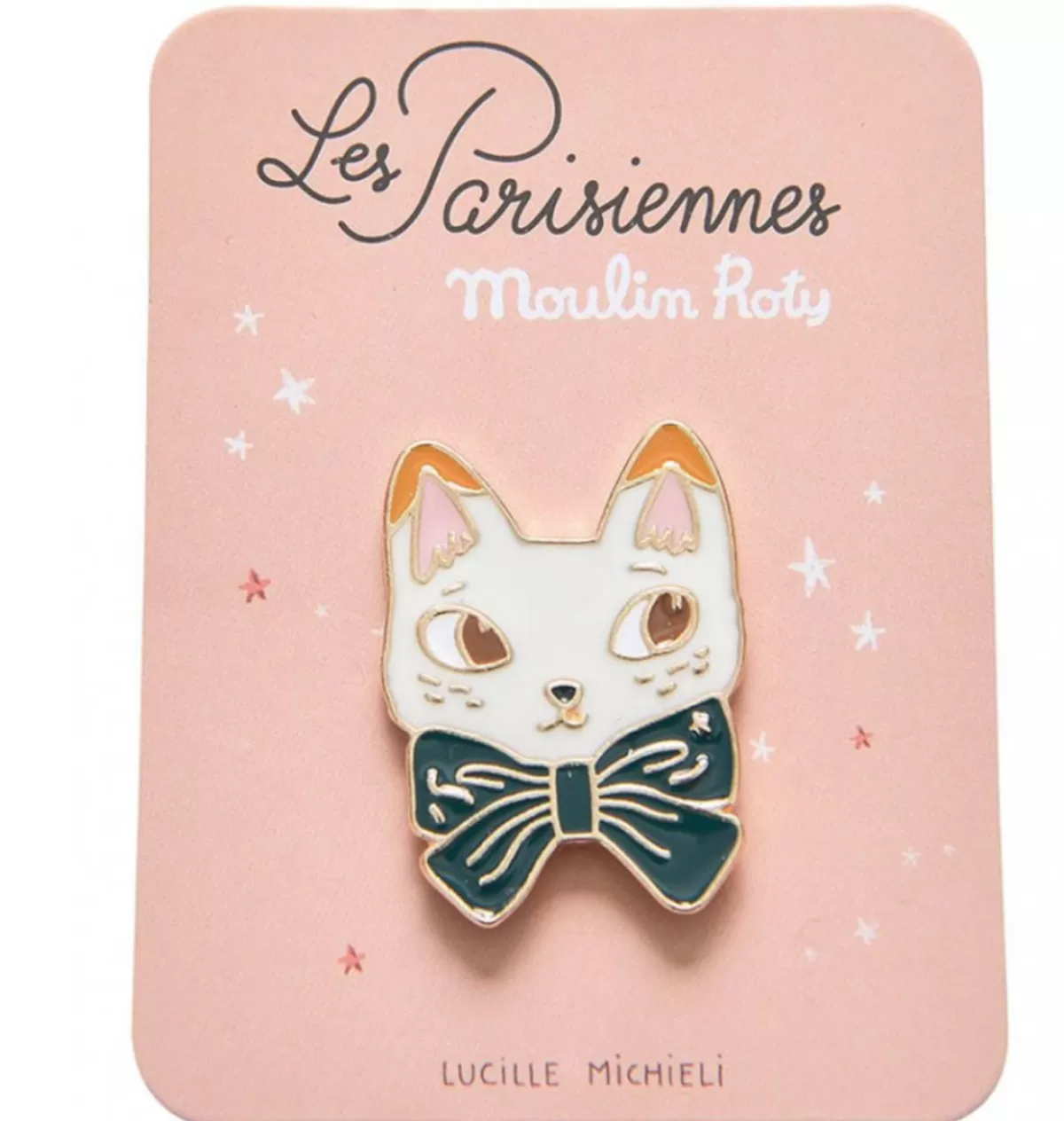 Best Moulin Roty Brooch Cat / Les Parisiennes