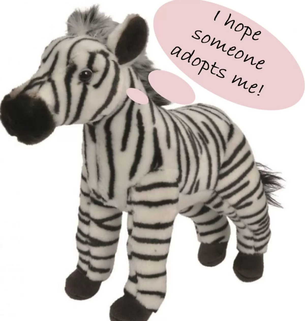 Sale Nicotoy knuffels Nicotoy Zebra Cuddly Toy 27 Cm