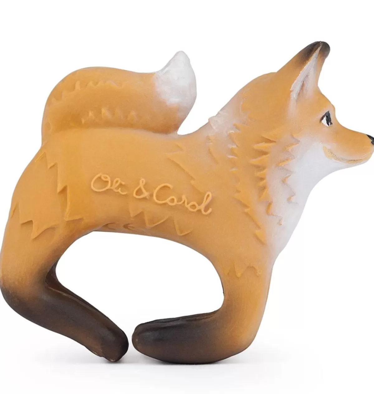 Hot Oli & Carol Rob De Fox Teething Toy, Bath Toy And Bracelet