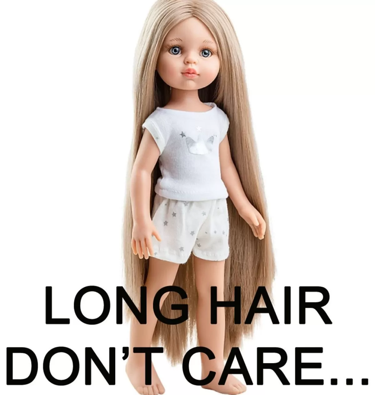 Shop Paola Reina poppen Paola Reina Amigas Doll Carla With Super Long Hair