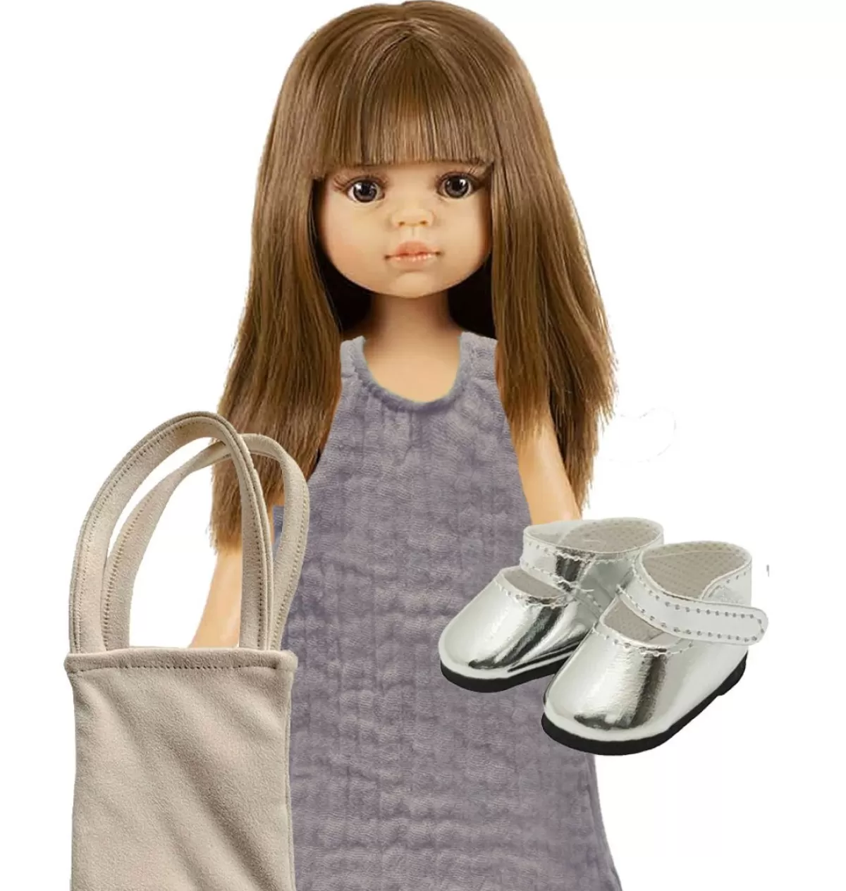 Clearance Paola Reina poppen Paola Reina Amigas Doll Carol With Pajamas 32 Cm