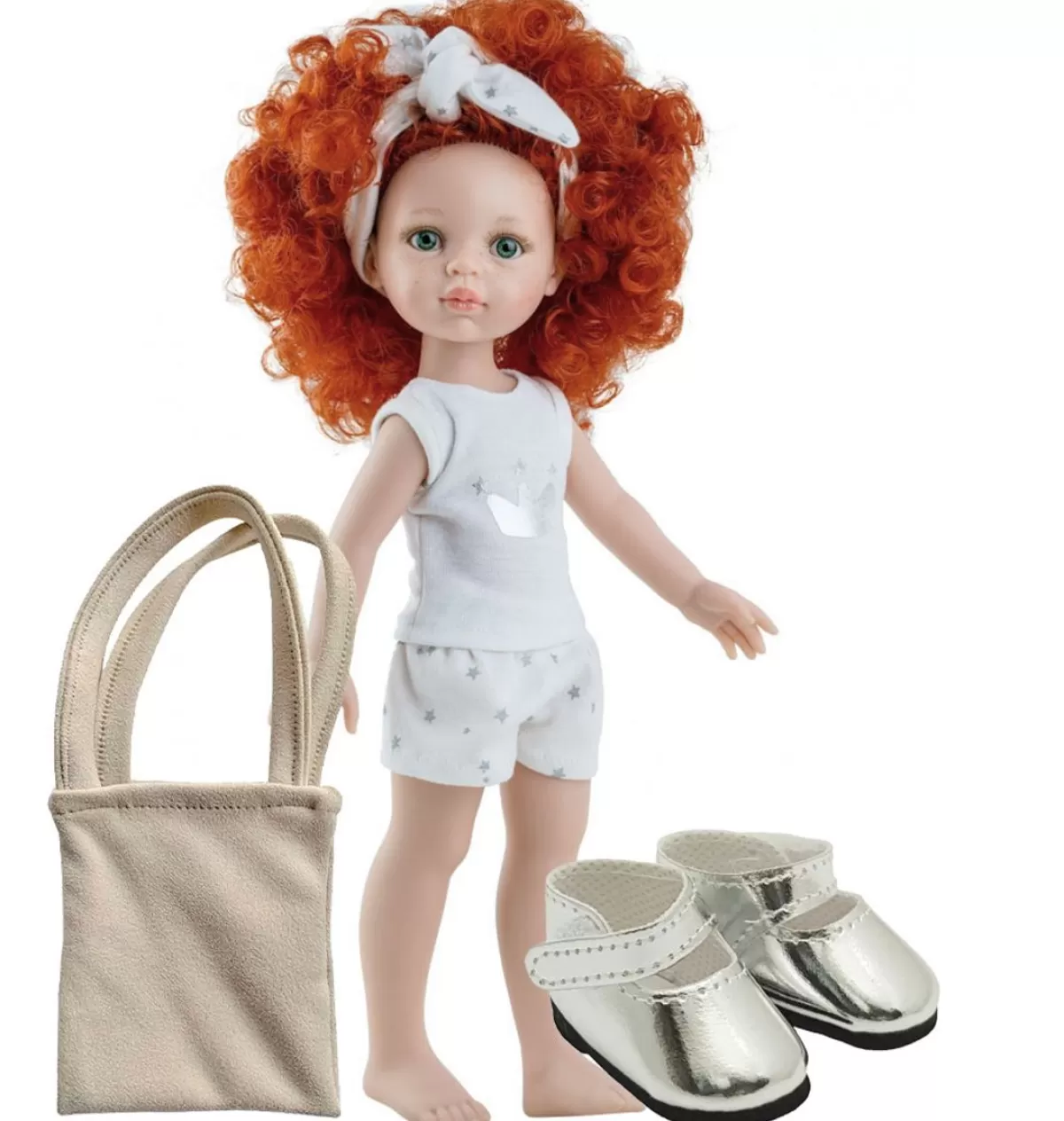 Flash Sale Paola Reina poppen Paola Reina Amigas Doll Carolina With Pajamas 32 Cm