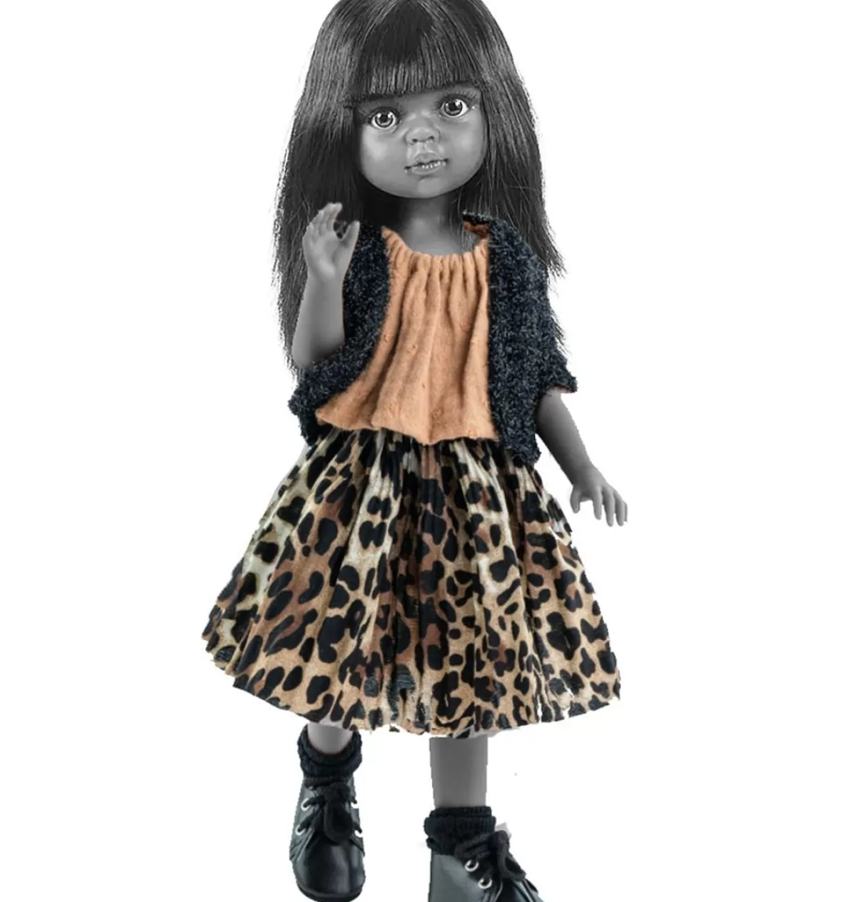 Shop Paola Reina poppen Paola Reina Amigas Doll Clothing Set / Leopard